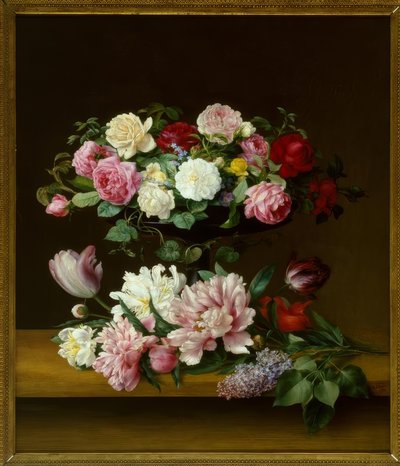VJHoyer, flor ainda vida de Vilhelm Julius Hoyer