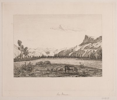 Área de montanha no Tirol de Vilhelm Kyhn