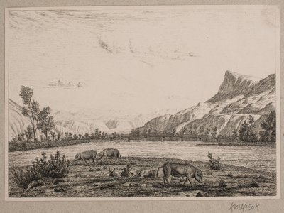 Área de montanha no Tirol de Vilhelm Kyhn
