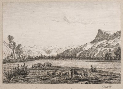 Área de montanha no Tirol de Vilhelm Kyhn