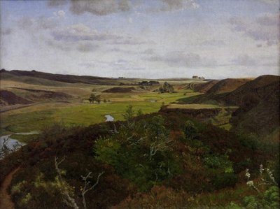 Colinas Dollerup perto de Hald de Vilhelm Kyhn