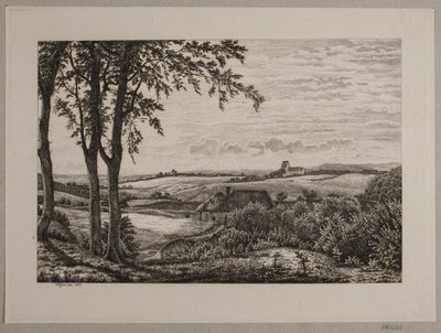 Paisagem da tarde, Zelândia de Vilhelm Kyhn