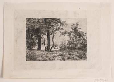 Carvalhos à beira de uma floresta de Vilhelm Kyhn