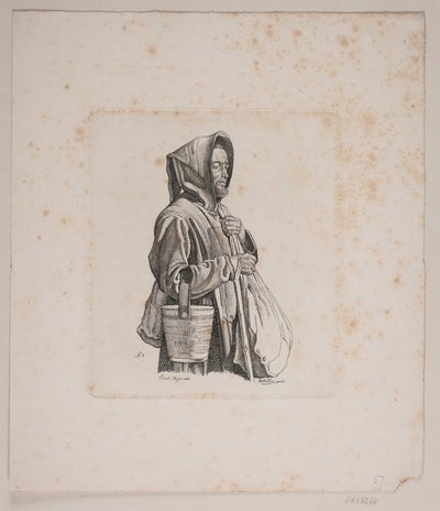 Um monge mendigo de Vilhelm Kyhn