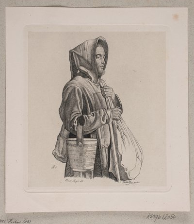Um monge mendigo de Vilhelm Kyhn