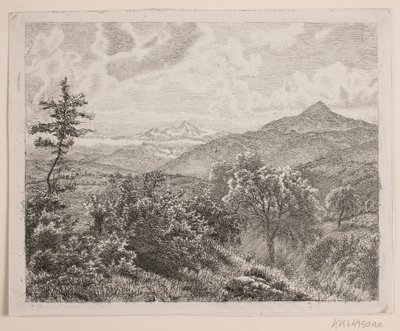 Paisagem de alta montanha de Vilhelm Kyhn
