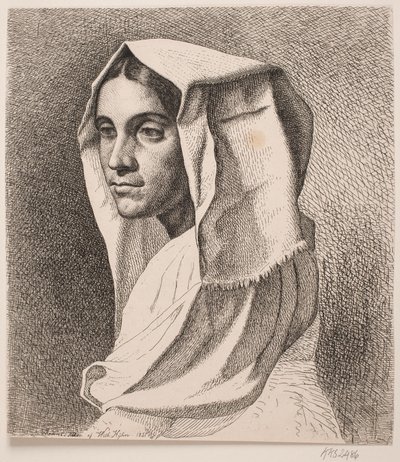 camponesa italiana de Vilhelm Kyhn