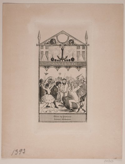 Mascarado de Vilhelm Kyhn