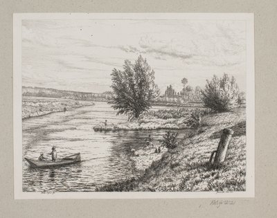 Lote pelo Rio Marne de Vilhelm Kyhn
