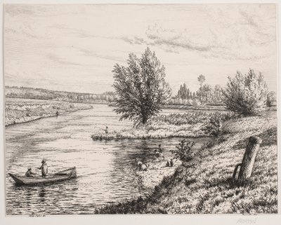 Lote pelo Rio Marne de Vilhelm Kyhn