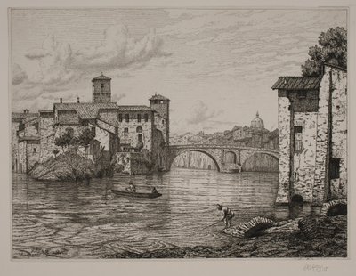 Deixe ver Ponte Rotto i Rom de Vilhelm Kyhn