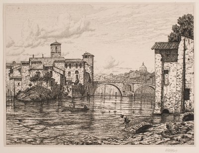 Deixe ver Ponte Rotto i Rom de Vilhelm Kyhn