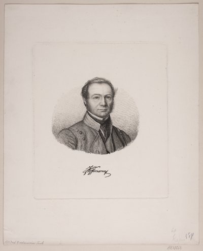 Retrato de Johan Christopher Hoffmann de Vilhelm Kyhn