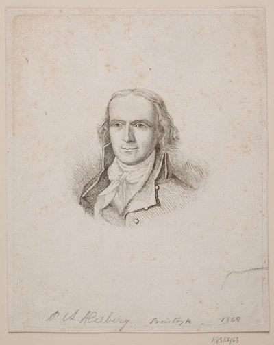 Retrato de P. A. Heiberg de Vilhelm Kyhn