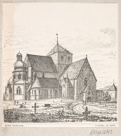 Catedral de Trondhjem de Vilhelm Kyhn