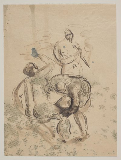 Composição com três mulheres nuas de Vilhelm Lundstrøm