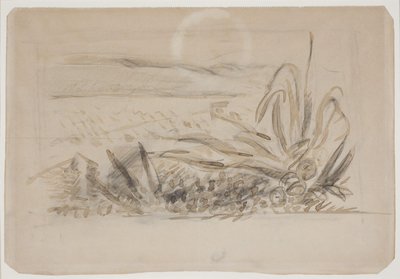 Paisagem com agave. sul da França de Vilhelm Lundstrøm