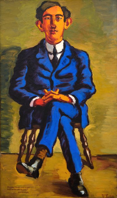 Retrato do Poeta Emil Bønnelycke de Vilhelm Lundstrøm