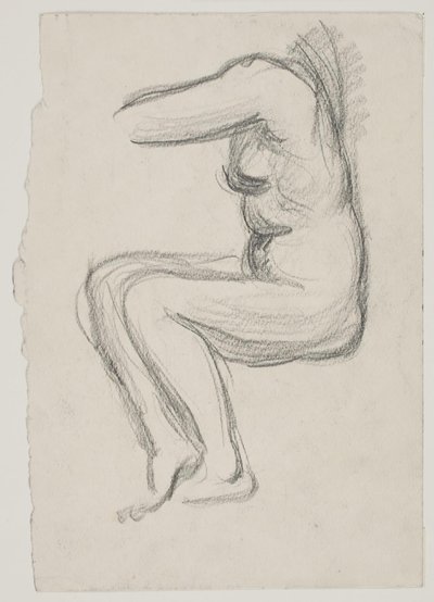 Modelo feminino sentado de Vilhelm Lundstrøm