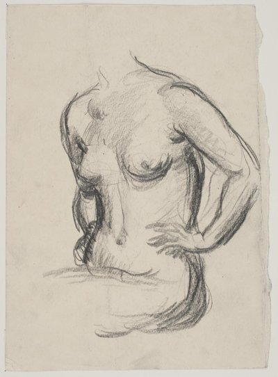 Modelo feminino sentado de Vilhelm Lundstrøm