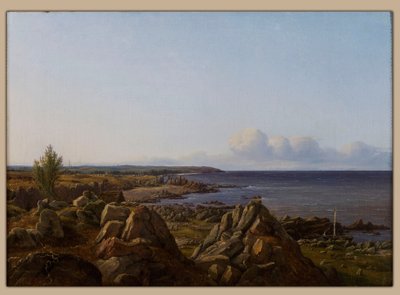 Vista da paróquia de Østerlarsker de Vilhelm Petersen