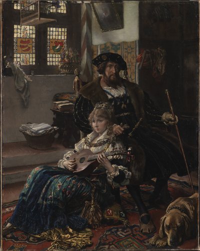 Christian II e Dyveke de Vilhelm Rosenstand