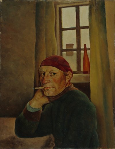 Autorretrato, 1933. de Vilho Lampi