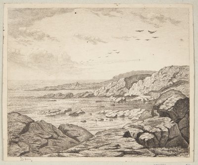 Parte costeira de Bornholm de Ville Bang