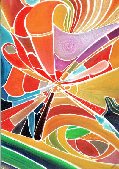 Alliduquotalion, 2016, (óleo sobre tela) de Vincent Alexander Booth