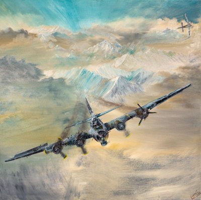 B17G, Royal Flush 2, Swiss Landing 8, 2023 de Vincent Alexander Booth