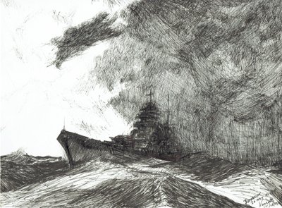 Bismarck fora da tempestade, 2002 de Vincent Alexander Booth