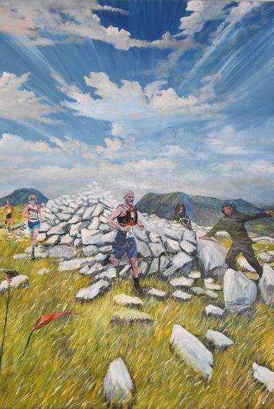 Brian of the Billies, 2024 (óleo sobre tela) de Vincent Alexander Booth