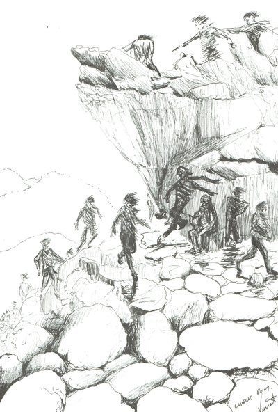 Ponto de verificação na cimeira, 2008 de Vincent Alexander Booth