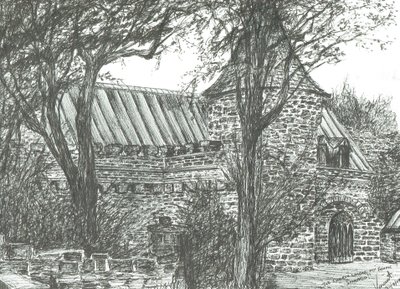 Igreja a caminho de Oban, 2007 de Vincent Alexander Booth