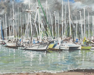 Coffs Harbour, Austrália, 1998, (acrílico sobre tela) de Vincent Alexander Booth