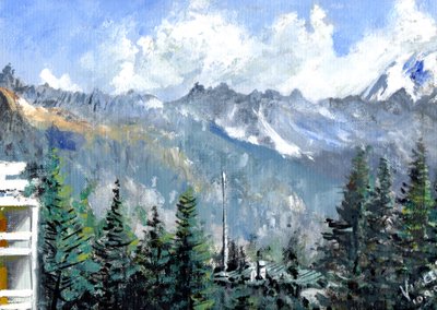 Skyline Crans, 2011 de Vincent Alexander Booth