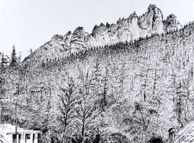 Dolomitas da varanda em Dont Itália 2019 de Vincent Alexander Booth
