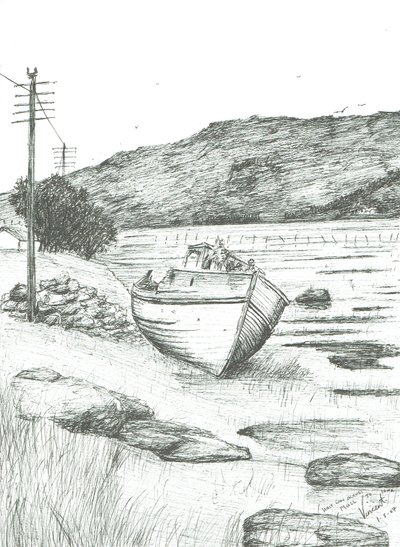A meio caminho da Ilha de Mull, 2007 de Vincent Alexander Booth