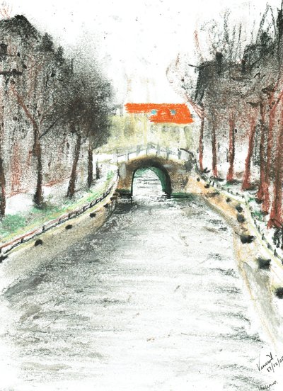 Holanda,vista canal, 2005 de Vincent Alexander Booth