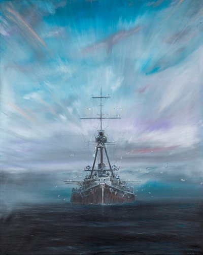 Iron Dog - SMS Derfflinger 1917, 2016, de Vincent Alexander Booth