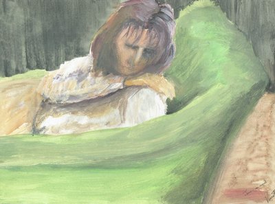 Jane a dormir no sofá de Vincent Alexander Booth