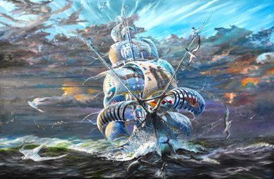 Criadores de tempestades Todos os oceanos e mares na Terra, 2020 de Vincent Alexander Booth