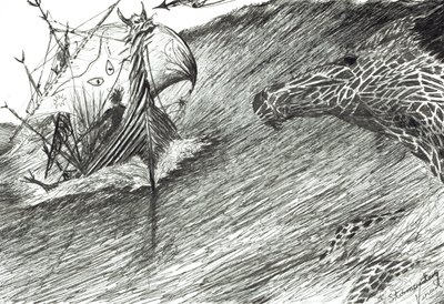 Storm Creators Atlantic, 2012, (Tinta no papel) de Vincent Alexander Booth