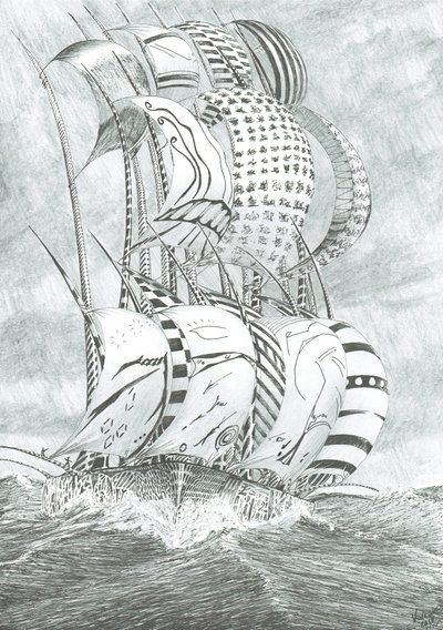 Criadores da tempestade Mar de Mawson, 2018 de Vincent Alexander Booth