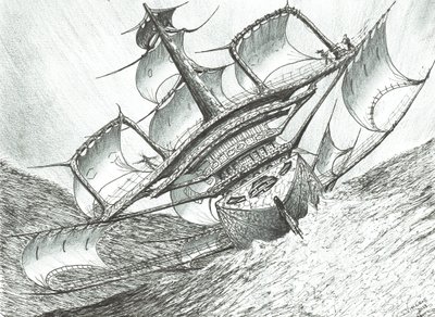 Storm Creators Risser-Larson Sea, 2017, (Tinta no papel) de Vincent Alexander Booth