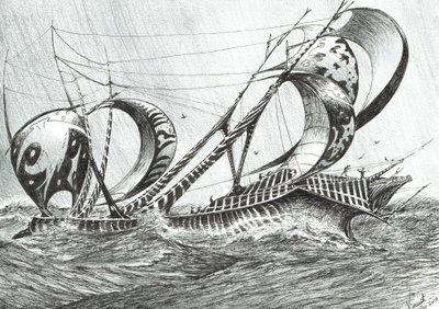 Criadores da tempestade Mar Tirreno, 2018 de Vincent Alexander Booth