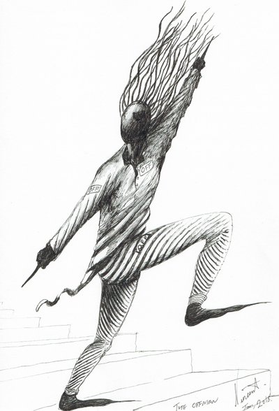 The OFF Man, 2018 de Vincent Alexander Booth