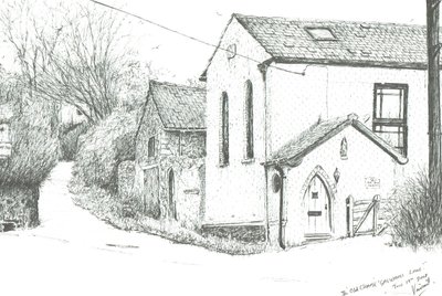 The Old Chapel, Brighstone Isle of wight, 2008 de Vincent Alexander Booth