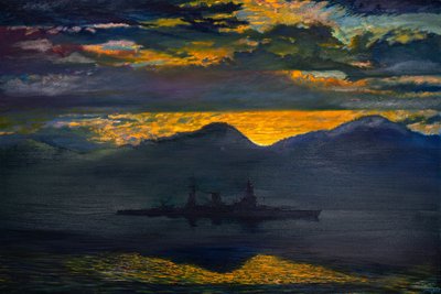 O mistério do navio de guerra Mutsu, 2023 de Vincent Alexander Booth