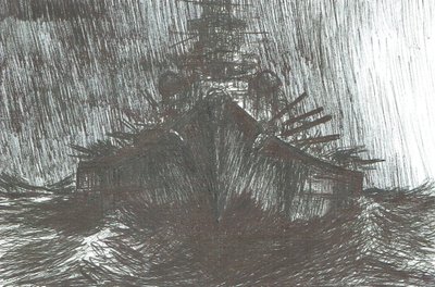Tirpitz no tempo pesado 1942, 2004 de Vincent Alexander Booth